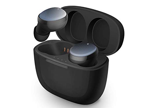 SUNNZO écouteurs sans Fil à 3D Stéréophonique, Bluetooth 5.0, Bluetooth Intra-auriculaire avec Micro intégré et & Charge 500mAh, Appariement Rapide & IPX6 (noir02)