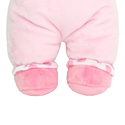 Muñeca Lil’ Hugs cuerpo suave rosa 12 pulgadas miniatura 5
