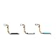 iYAiYO Fingerprint Sensor Flexkabel für Xiaomi Redmi Note 10S Fingerabdruckleser Flex Cable Fingerabdrucksensor Ersatz inkl. Schraubendreher-Schwarz