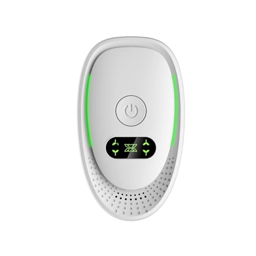 Plug-In Air Ionizers (2 Pack), Smart Negative Ion Air Purifier and Pet Deodorizer for Home, Bedroom, Office, Basement, Kitchen, Bathroom.