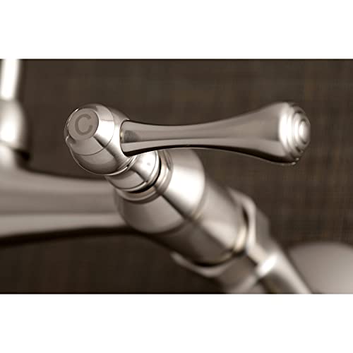 Kingston Brass KS373SN Kingston Laundry Faucet, Brushed Nickel, 6.81 x 4.56 x 2.75 by Kingston Brass - Image 4
