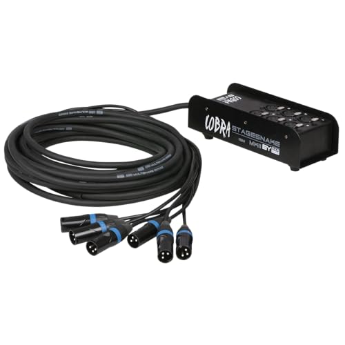 DAP Audio CobraX 6 StageSnake Multicore XLR 15m