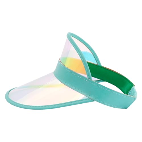 Image of Surkat Plastics Clear Sun Visors UV Protection Hat Cap Headwear Sunhat for Golf Tennis Beach Cycle