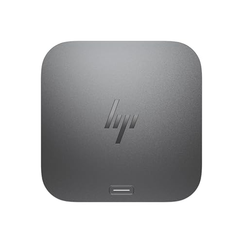 HP Thunderbolt 4 Dock G6 100 W, Dockingstation - (100 Watt, USB-C, Thunderbolt 4, DisplayPort, HDMI) (9X472UT#ABB)