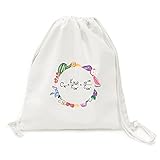 Beauty Gift Quimica conocimiento constante del producto ionico Bolso Cinch Plegable Vegetal Fruta Tela