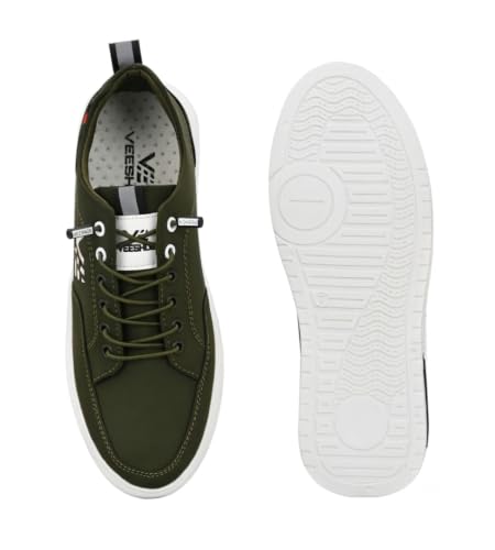 Image of Men Casual Sneaker Shoes | Stylish Casual | Trendy Shoes with Laces for Men & Boys | Walking Shoes for Men | Lightweight and Flexibility Shoe