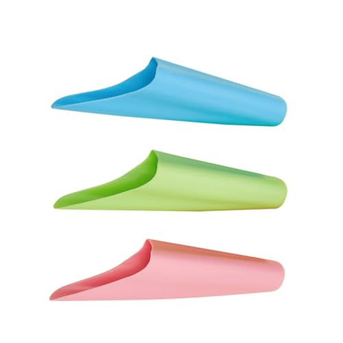 SUPVOX Accessoire De Jardinage en Plastique pour Succulentes Et Cactus, Lot De 3 Pelles De Plantation Miniatures Bleu, Vert Et Rose, Outil De Plantation Domestique pour Petit Jardinage