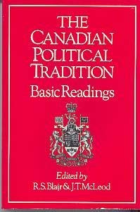 Paperback The Canadian political tradition: Basic readings Book