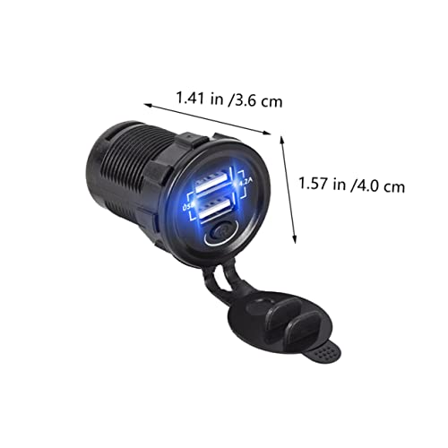 Cargador de Teléfono USB Doble Viajes en Coche Mantén tus Dispositivos Activos 6