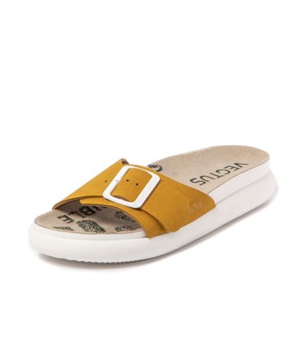 VEGTUS Thar Mostaza : sandales haut de gamme en cuir de cactus espagnol