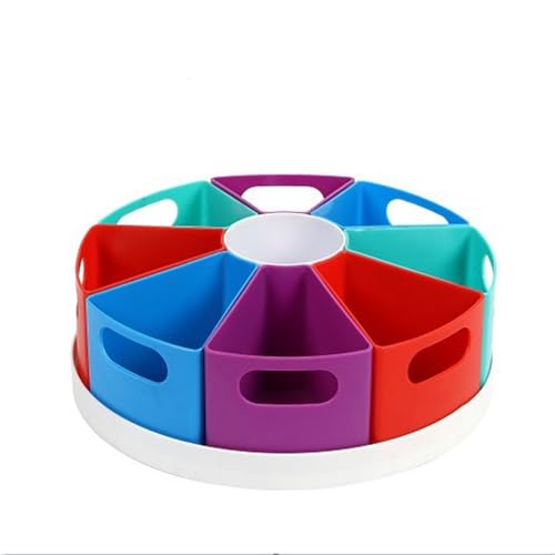 Organiseur rotatif 360 pour trier les marqueurs et crayons amovibles