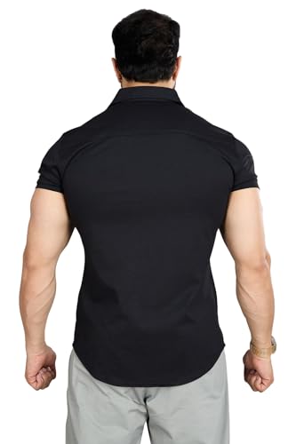 Image of FUAARK Mens Slim Fit Breathable, Lightweight & Stretchable Shirt for Casual wear