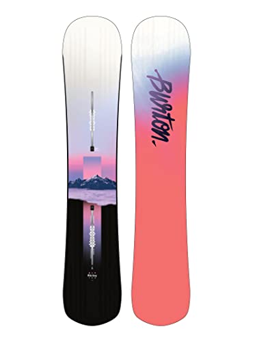 Burton - Planche De Snowboard Hideaway Blanc Femme - Femme - Taille 140 - Blanc