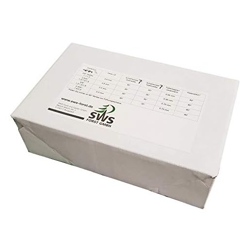 3 Stück SWS Forst GmbH Sägekette 325 1,3mm Halbmeißel 62 TG kompatibel mit STIHL und andere Hersteller, inclusive Aufbewahrungsbox