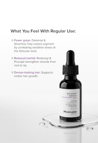 Image of Minimalist Hair Growth + Anti-Grey Actives 15.6% Hair Serum