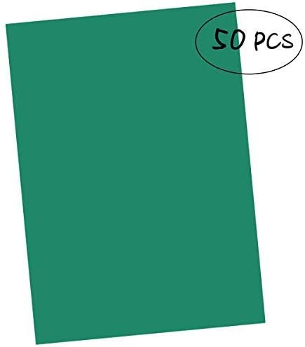 50 Pcs Carbon Transfer Paper Tracing Paper 11.7"×8.3" for Transfer Pattern on Wood, Paper, Canvas (Green)