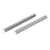 Awclub Fully Threaded Rod, M8-1.25 Thread Pitch, 100mm Length 304 Stainless Steel Thread Bar Studs R