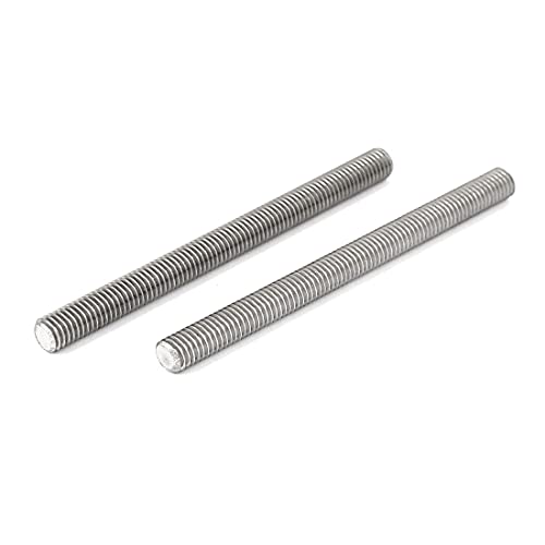 Awclub Fully Threaded Rod, M8-1.25 Thread Pitch, 100Mm Length 304 Stainless Steel Thread Bar Studs Rods, Right-Hand Threads 10Pcs #TOP8
