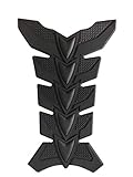 OnlyYou.X New Gas Tank Protector for Motocycle Fishbone Decal for Motocycle's Gas Tank Black Rubber Fishbone Sticker for Gas Tank 1 Piece
