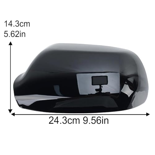 Couvercle de rétroviseur pour Mazda 3 Axela BK 2003-2009 coque blanche - 3