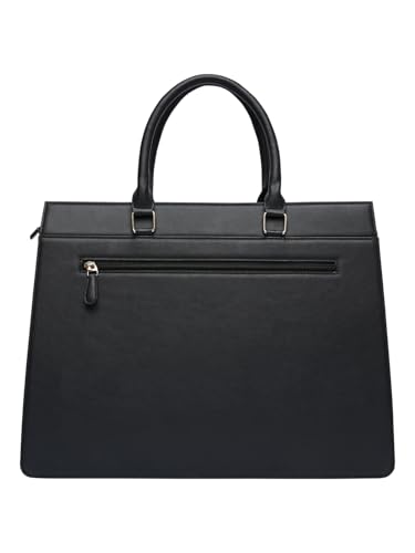 Image of HORRA 13 Inch Laptop Bag For Women Office use with Padded Laptop Compartment and Extra Pouch | Laptop Tote Handbag for Work| For College| Vegan Leather Handbag | Daily & Travel Use