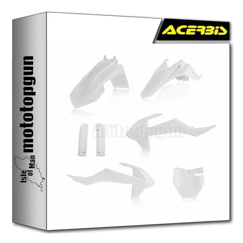 Cache carenage blanc Acerbis pour préparer votre KTM SX 65 au circuit