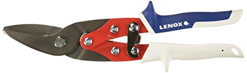 LENOX Tools Snips, Aviation, Left (22101101), Red