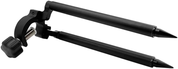 Mini Prism Pole Survey Bipod for GNSS GPS Black Black Mini Survey Bipod Mini Prism Pole Surveying Bipod with 30cm & 60cm Poles Easy Setup