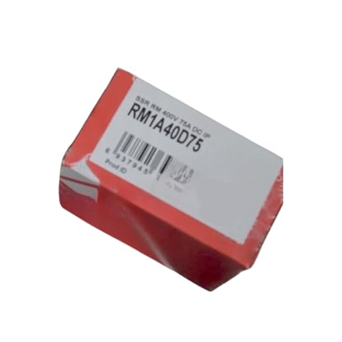 Relais statique RM1A48D75S128 évitez les pannes de contacteur 75A 480V en plastique