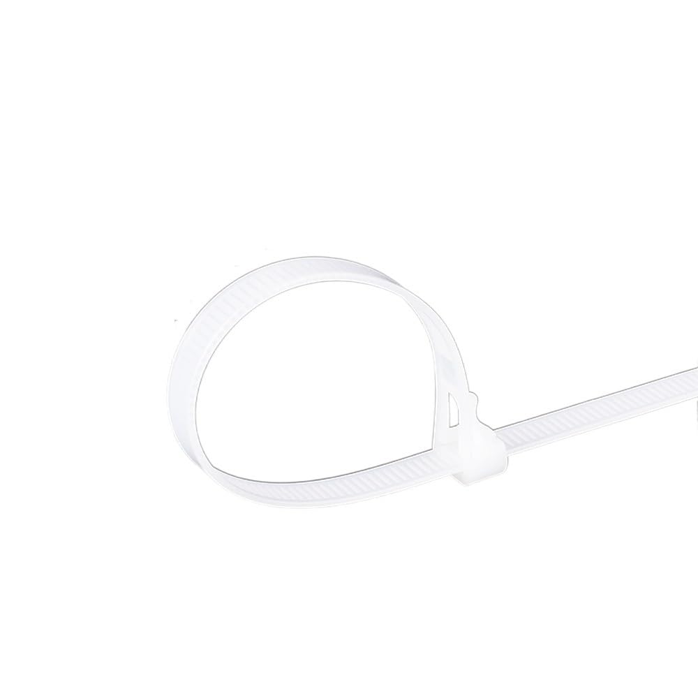 self-Locking Cable tie, Cable Ties 30 pcs White Reusable Self-Locking Nylon Zip(8x350white)