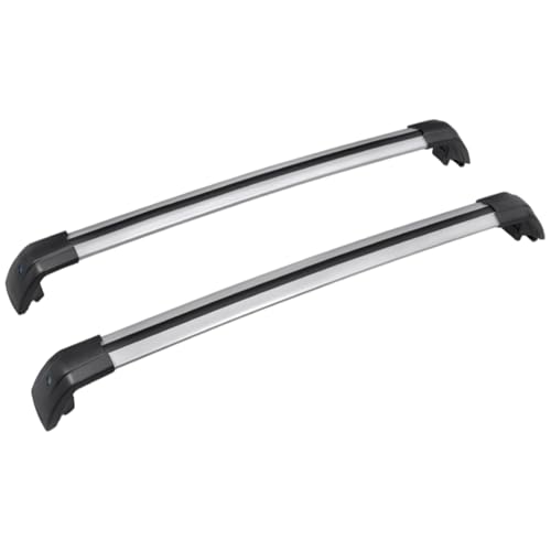 Barras portaequipajes premium para coche Hyundai Santa Fe 2013-2018 rieles de aluminio robustos