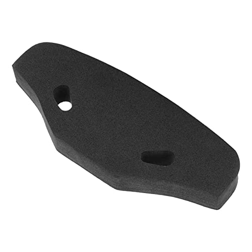 equlup RC Car Sponge Foam Front Bumper Anti Collision for TamiyaTT01 TT02 1/10 RC Racing Car Upgrades Accessories (Black)