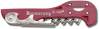 Boomerang X.tend ブーメラン エックステンド ソムリエナイフ 回転式フォイルカッター フクシアレッド(SC315FU) 紙ケース入り