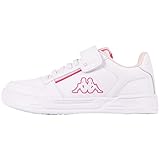 Stylische Kappa-Sneaker Kappa Unisex Kinder Marabu Ii Sneaker, 1022 White Pink, 31 EU