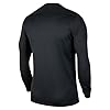 NIKE Unisex Kids Y Nk Dry Park Vii Jsy Long Sleeved T shirt, Black/White, M UK #2