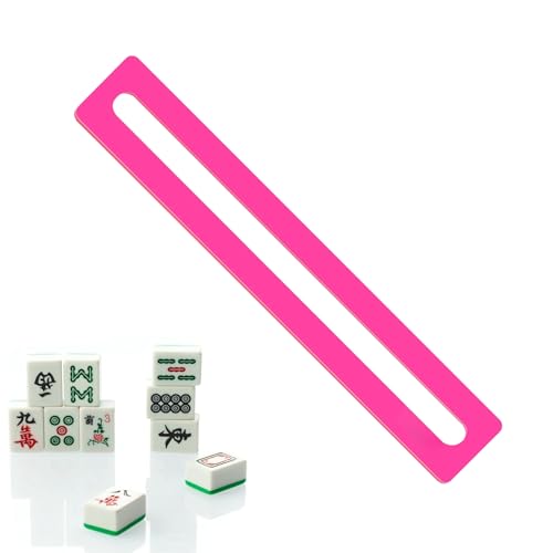 Mahjong Line Reader | Marcapáginas de lectura de línea Mahjong - Ayudante de lectura portátil Mah Jongg para mujeres, niñas, esposa, marido, jóvenes, adolescentes, hijo, amigos, hija, hombres, familia