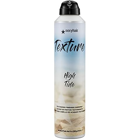 SexyHair Texture High Tide Texturizing Finishing Hairspray, 8 Oz | Maintains Natural Shine | Up to 24 Hour Humidity Resistance | All Hair Types Cover
