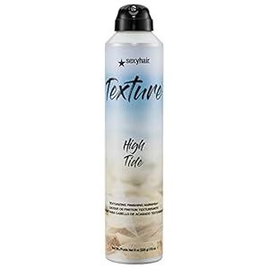 SexyHair Texture High Tide Texturizing Finishing Hairspray, 8 Oz | Maintains Natural Shine | Up to 24 Hour Humidity Resistance | All Hair Types