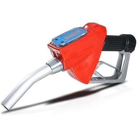 VENEKETY 1 Inch 25cm Fuel Delivery Gun Gasoline Diesel Oil Nozzle Dispenser Flow Meter-image-8