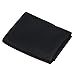 WNJ-TOOL, 1pc 1.4mètre * 1M Haut-Parleur Gril en Tissu de poussière de poussière stéréo Ktv Haut-Parleur Tissu Haut-parleurs Toile Home Théâtre Réparation de Protection (Couleur : Noir)