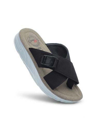 Image of mark Men's Orthopedic Soft Cushion Arch Support Cross Belt Chappals