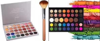james charles & Jaclyn Hill Eyeshadow Palette & 1 Brush (3 Items in the set)