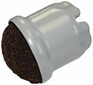 Slip-On Floor Saver, Gray, 1.25 - Case of 1,000