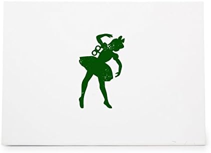 Nutcracker Wind up Ballerina Doll 1457 Rubber Stamp Shape great for Scrapbooking, Crafts, Card Making, Ink Stamping Crafts