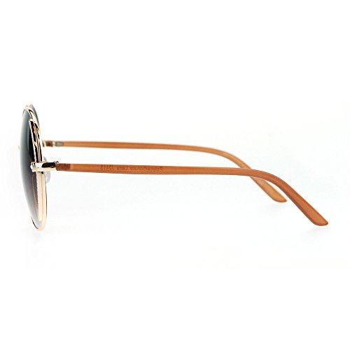 Womens Fashion Sunglasses Classy Stylish Round Frame UV 4004