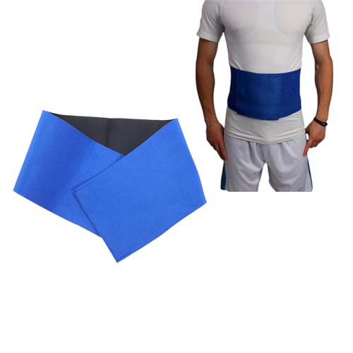 Ceinture post-partum légère anti-transpiration bleu homme femme