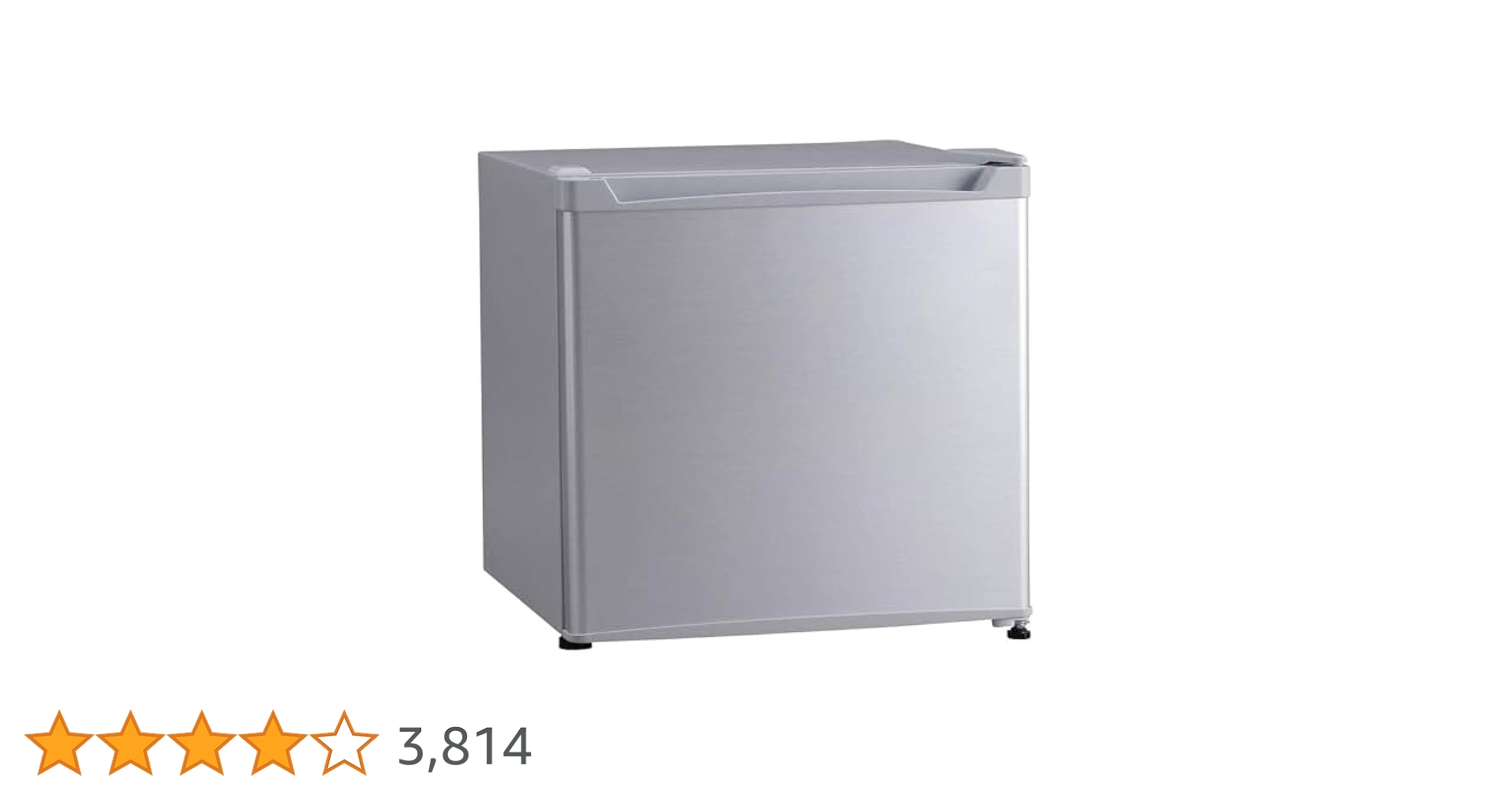 アイリスプラザ 冷蔵庫 46L シルバー 幅47cm小型冷蔵庫 冷蔵庫 46L 小型 セカンド冷蔵庫 1ドア 幅47cm PRC-B051D-M