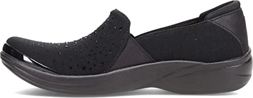 Bzees Women's Poppyseed Loafer, Black Rhinestone, 8 #TOP2
