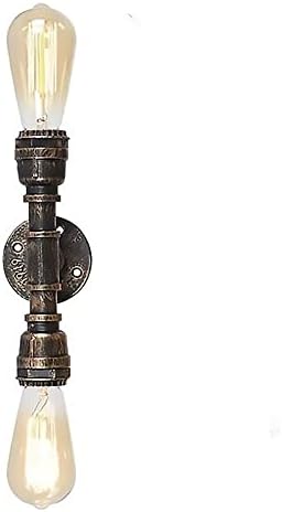 アンティークスチームパンクなウォールランプシンプルなエジソンの産業用水管の固定屋内廊下カフェバーに適した屋内 Color Sweep Gold B09q8jz4hp 013 Cme