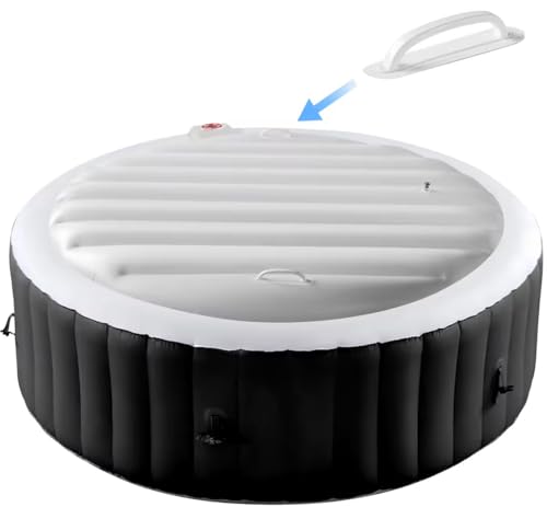 Tlswshsy 4.5 Ft Inflatable Hot Tub Cover